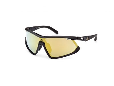 Adidas Sport SP0055 sunglasses, Matte Black / Brown Mirror
