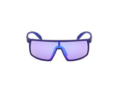 Ochelari adidas Sport SP0057, albastru/gradient sau violet oglinda