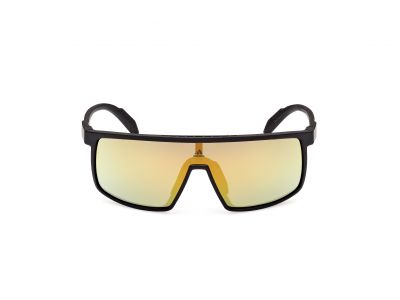 Adidas sport SP0057 szemüveg, matt fekete/barna tükör