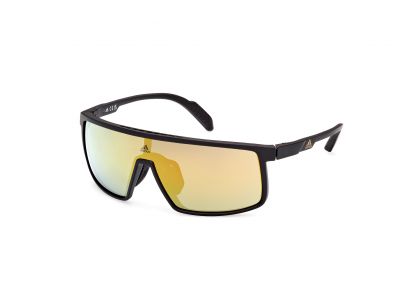 Adidas Sport SP0057 sunglasses, Matte Black / Brown Mirror