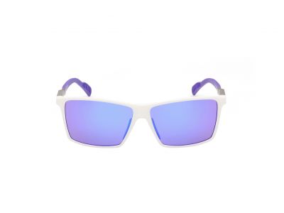adidas Sport SP0058 glasses, White/Gradient/Mirror Violet