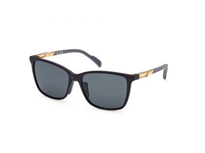 Adidas Sport SP0059 sunglasses, Matte Black / Smoke Polarized