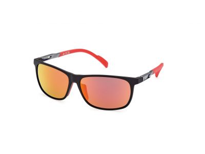 Adidas slnečné okuliare Sport SP0061 Matte Black / Roviex Mirror