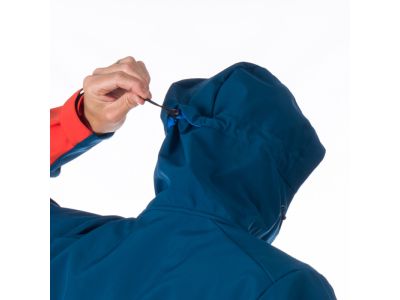 Northfinder GRAYSON softshell jacket, inkblue/orange