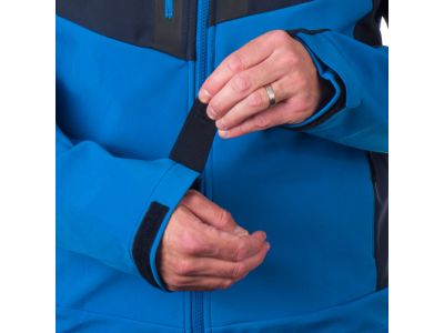 Northfinder GRAYSON softshellová bunda, blue/blue