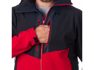 Jachetă Northfinder GRAYSON, roșu/negru
