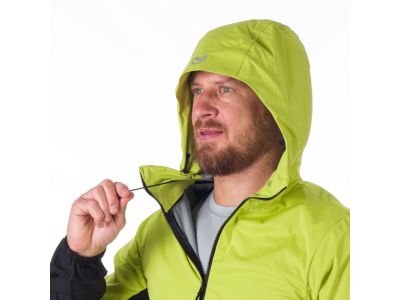 Northfinder GREY kabát, lime zöld