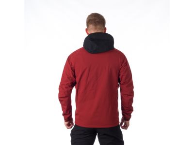 Northfinder GROVER kabát, sötét piros