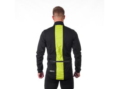 Northfinder JAIR e-bike kabát, fekete/zöld