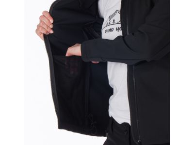 Damska kurtka softshell Northfinder JAnessa w kolorze czarnym
