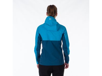 Jachetă de trekking pentru femei Northfinder JAYDE, albastru deschis