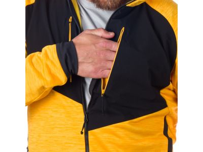 Northfinder HARLEM pulóver, sárga/fekete