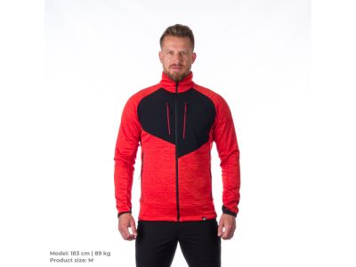Northfinder HARLEM sweatshirt, red/black
