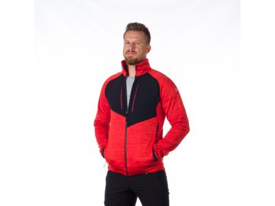 Northfinder HARLEM Sweatshirt, rot/schwarz
