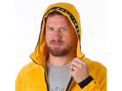 Northfinder DAVE Sweatshirt, gelbmelange