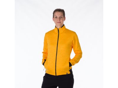 Northfinder Damen-Sweatshirt KAITLIN, gelbmelange