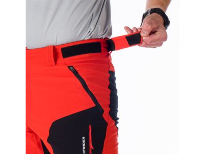 Pantaloni Northfinder ANDER, portocalii/negri