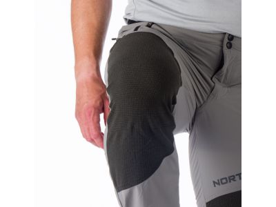Northfinder HERMAN kalhoty, šedá/černá