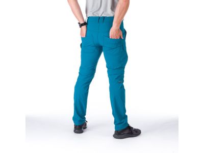 Northfinder HUDSON odzipovatelné kalhoty 2v1, petrolblue