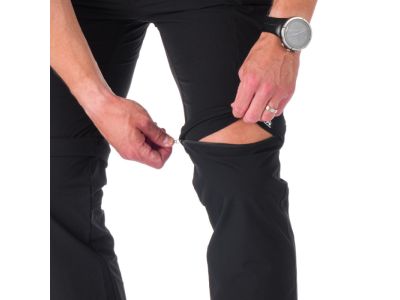 Northfinder HUDSON odzipovatelné kalhoty 2v1, černé