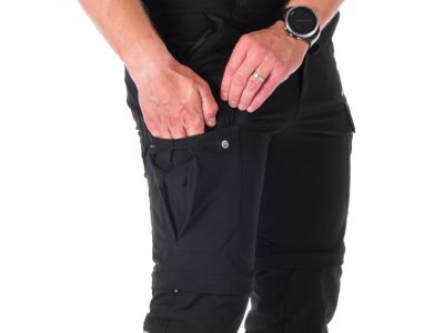 Pantaloni Northfinder HUDSON 2 în 1, negri
