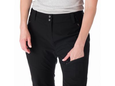 Spodnie damskie Northfinder KRISTA w kolorze czarnym