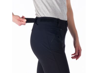 Spodnie damskie Northfinder LAUREL w kolorze czarnym