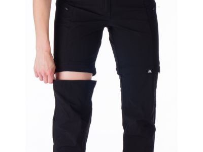Northfinder LISA dámske nohavice 2v1, black