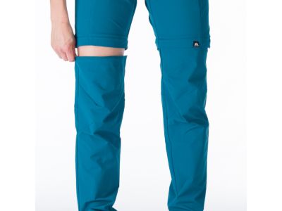 Pantaloni de dama Northfinder LISA 2in1, albastru petrol