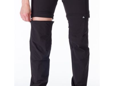 Spodnie damskie 2w1 Northfinder LISA, kruczoczarne