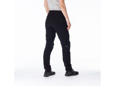 Spodnie damskie Northfinder LISA 2w1 w kolorze czarnym