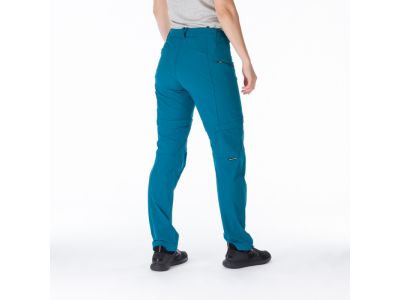 Pantaloni de dama Northfinder LISA 2in1, albastru petrol