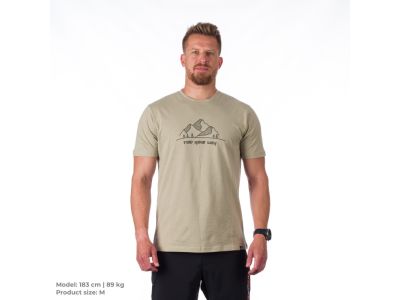 Northfinder JAZIEL tričko, greengrey