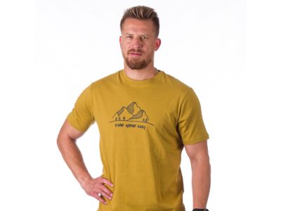 Northfinder JAZIEL tričko, goldenolive