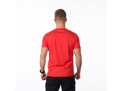 Northfinder JEFFERSON tričko, červená