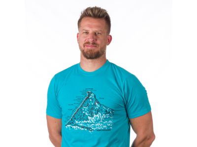 Northfinder JEFFERSON T-Shirt, azurblau