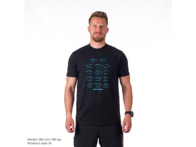 Northfinder JEREMIAS T-Shirt, schwarz