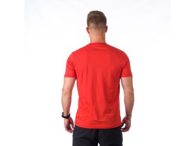 T-shirt Northfinder JEREMIAS, czerwony