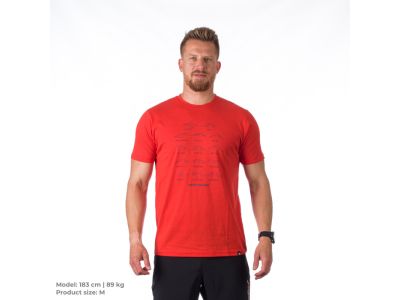 Northfinder JEREMIAS T-shirt, red