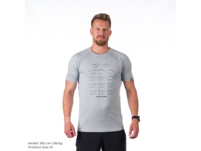 Northfinder JOHN T-shirt, greymelange