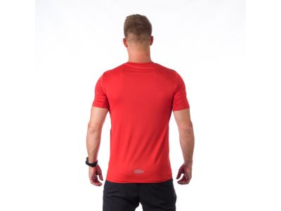 Northfinder JONES T-shirt, dark red/melange