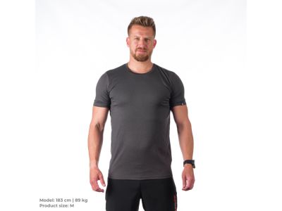 Northfinder JONES tričko, black/melange