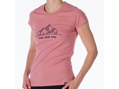 Northfinder MAUD women&#39;s t-shirt, rose