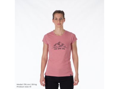 Northfinder MAUD women&amp;#39;s t-shirt, rose