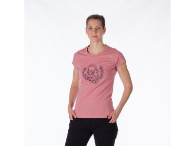 Koszulka damska Northfinder MAUDE, różowa