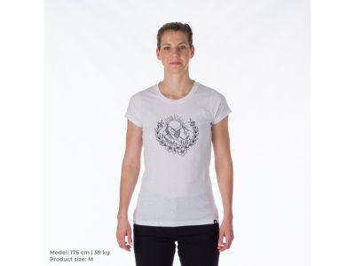 Northfinder MAUDE women&amp;#39;s t-shirt, white