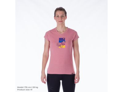 Northfinder MEAGAN women&amp;#39;s t-shirt, rose
