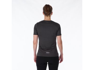 Northfinder MINNIE women&#39;s t-shirt, black melange