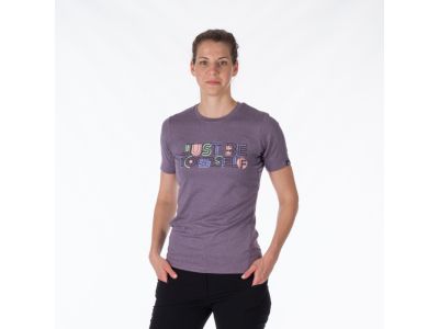Northfinder MINNIE women&#39;s t-shirt, purplemelange