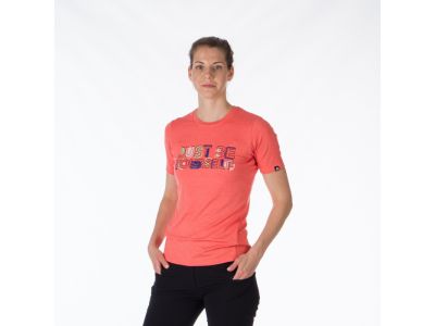 Northfinder MINNIE women&amp;#39;s t-shirt, redmelange